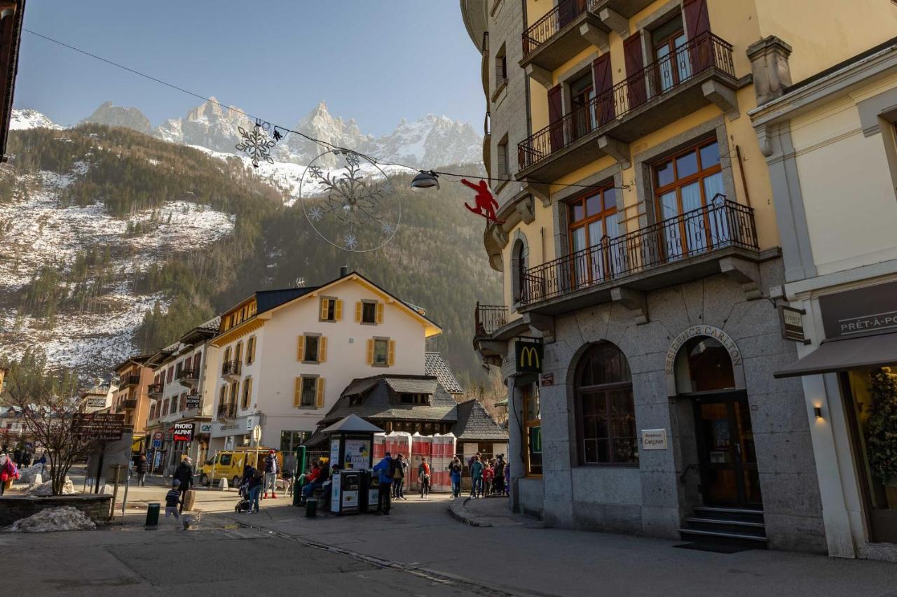 Appartement Le Sommet Carlton 140 - Happy Rentals Chamonix Exterior photo